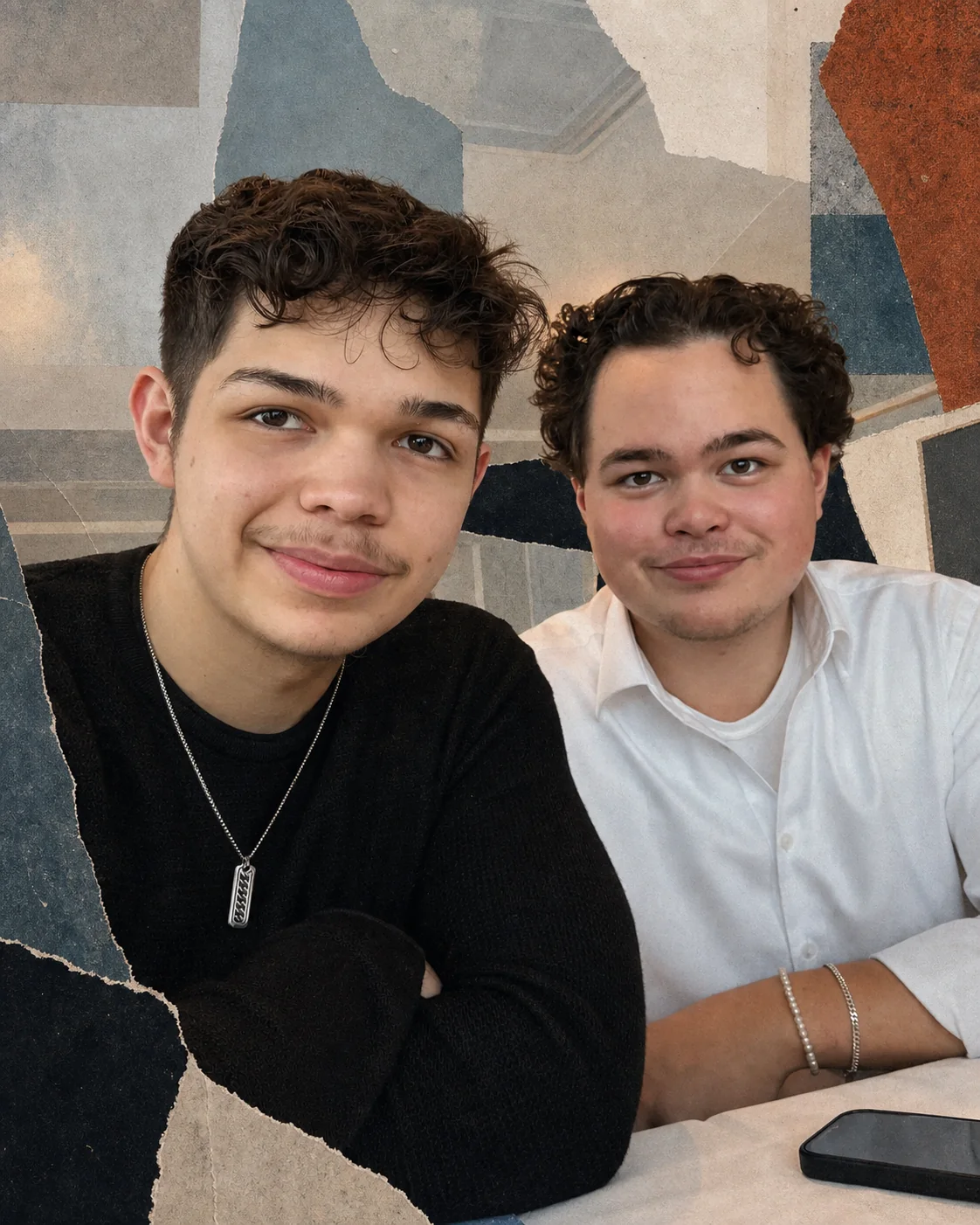 Tim-Louis und Marc-Christian Rieck