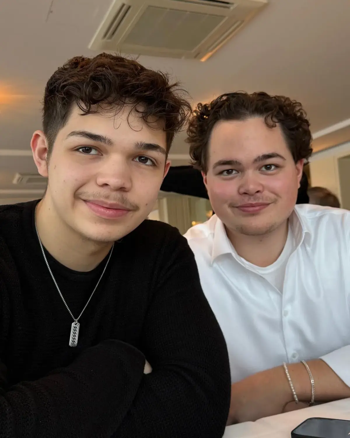 Tim-Louis und Marc-Christian Rieck